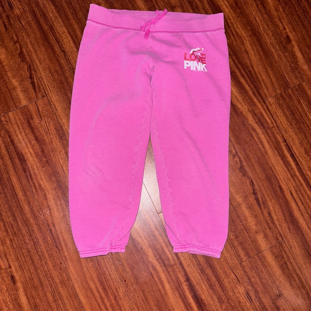 PINK Victoria's Secret Pink Capri Sweatpants